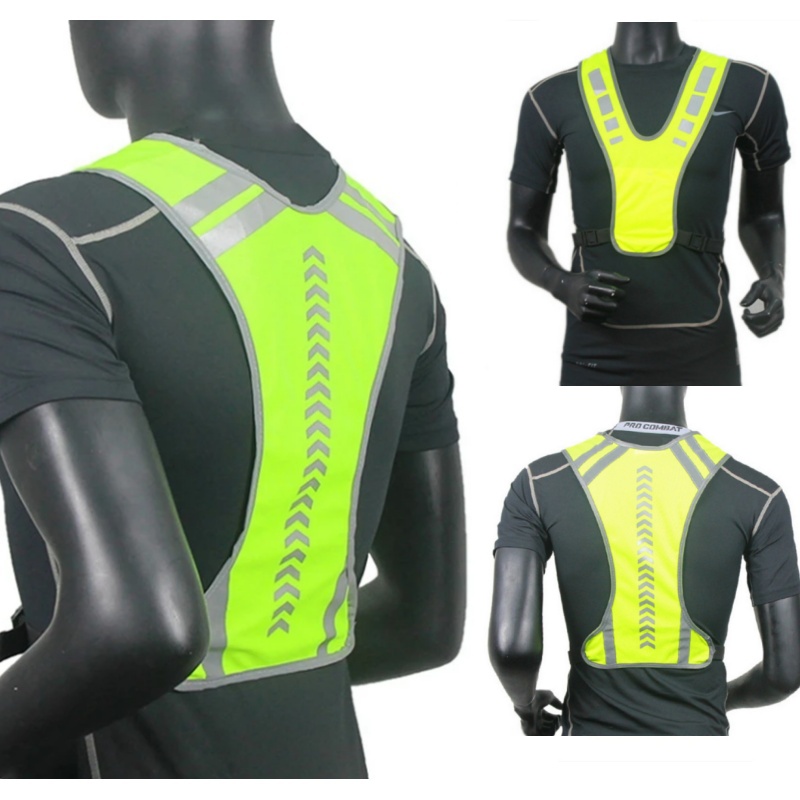 Running Gear Tank - Outdoor Sports Reflective-Cloth Supplies Elastic Vest