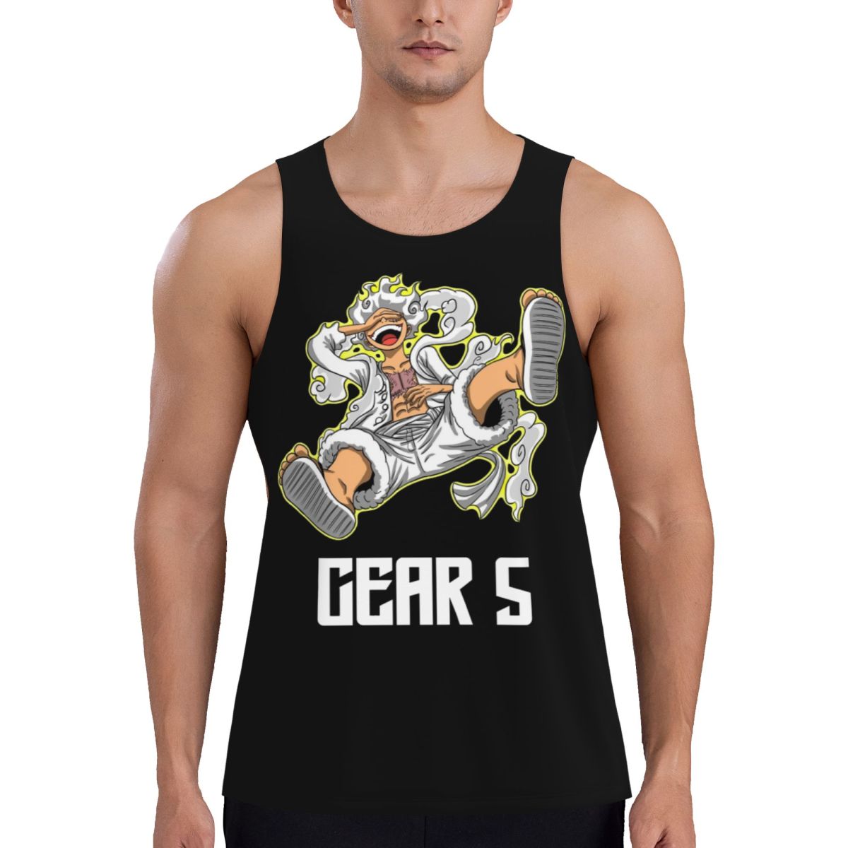 Luffy Gear 5 Japanese Manga Ru - Running Gear Tank 评论和价格