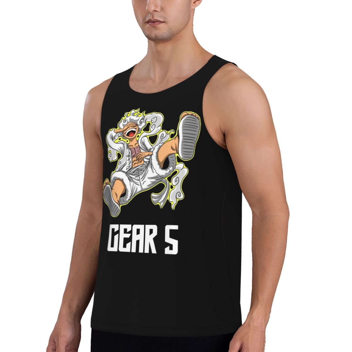 Luffy Gear 5 Japanese Manga Ru - Running Gear Tank 评论和价格