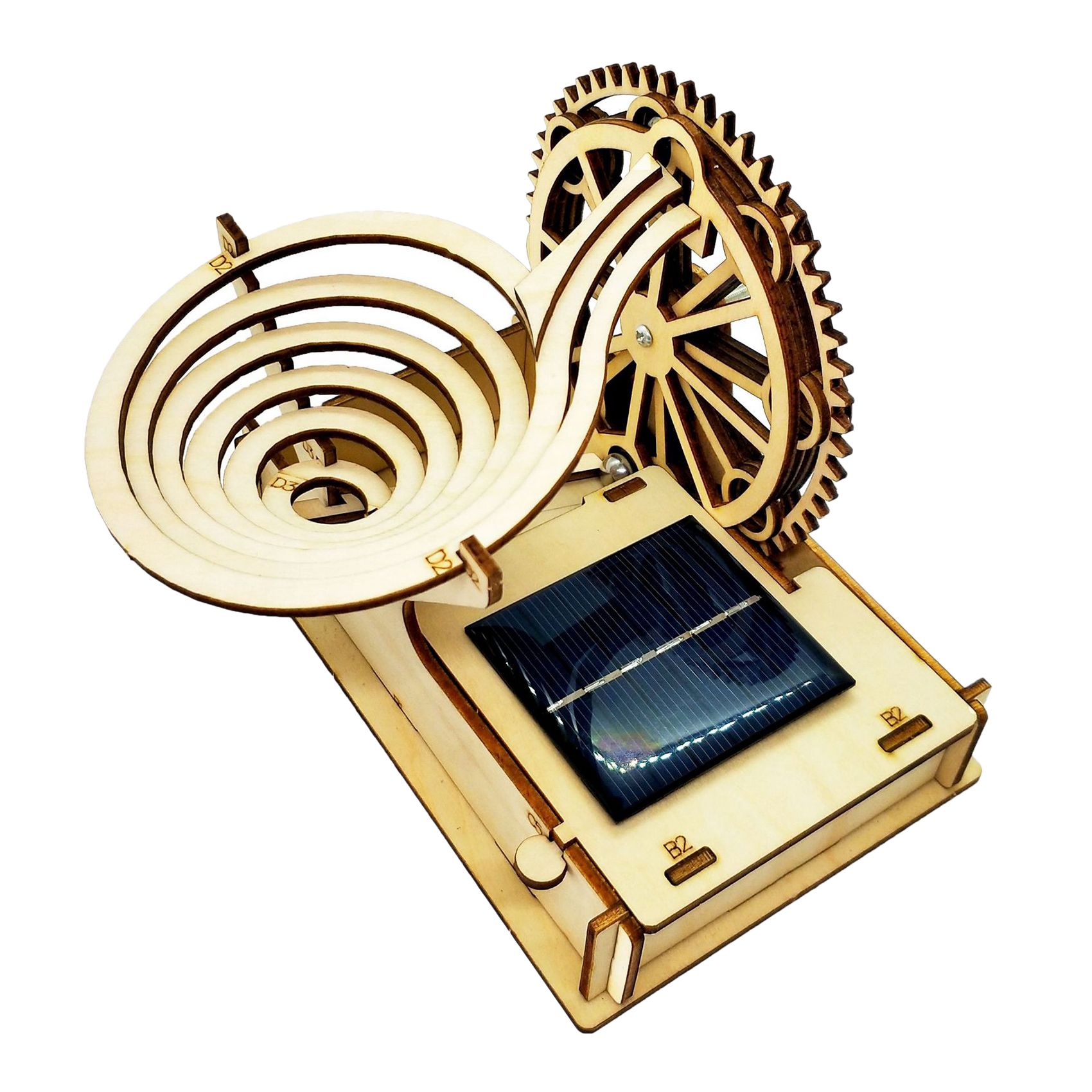Practical 3D Wooden Marble Run - Running Gear Track 评论和价格