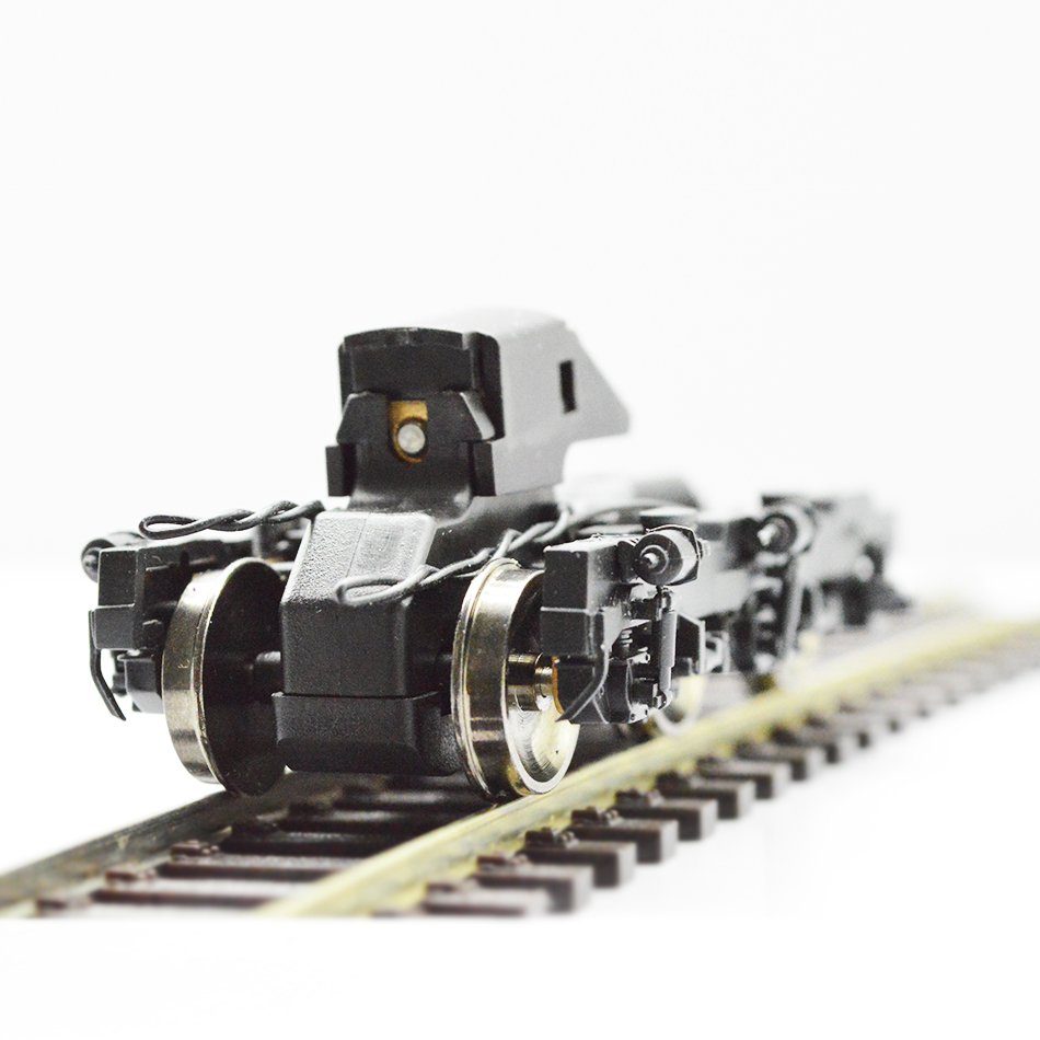 Model Train Powered Bogie Asse - Running Gear Train 评论和价格