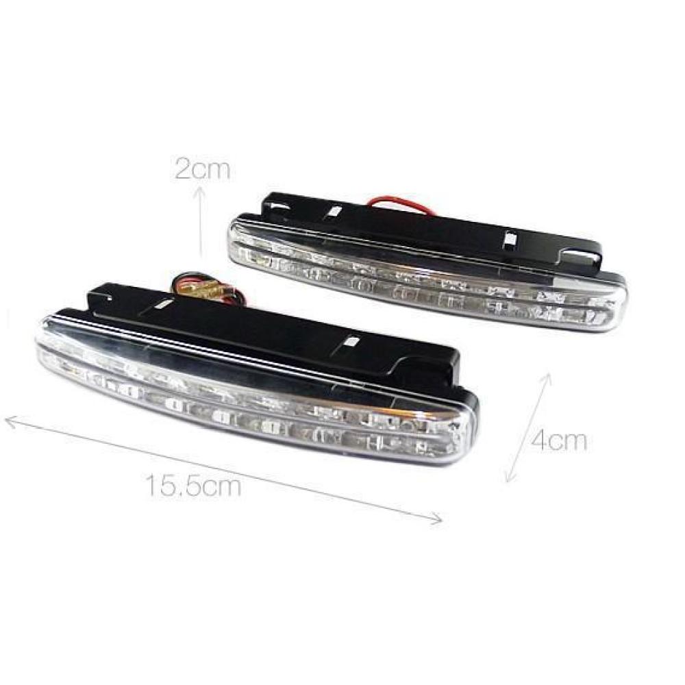 8LED Automotive Daytime Runnin - Running Gear Auto 评论和价格