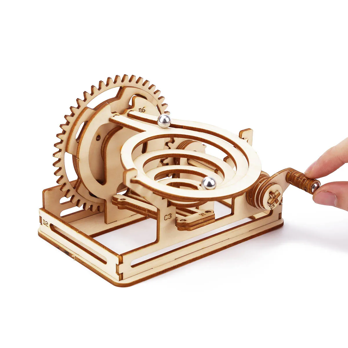 DIY Mechanical Iron Ball Maze  - Running Gear Track 评论和价格