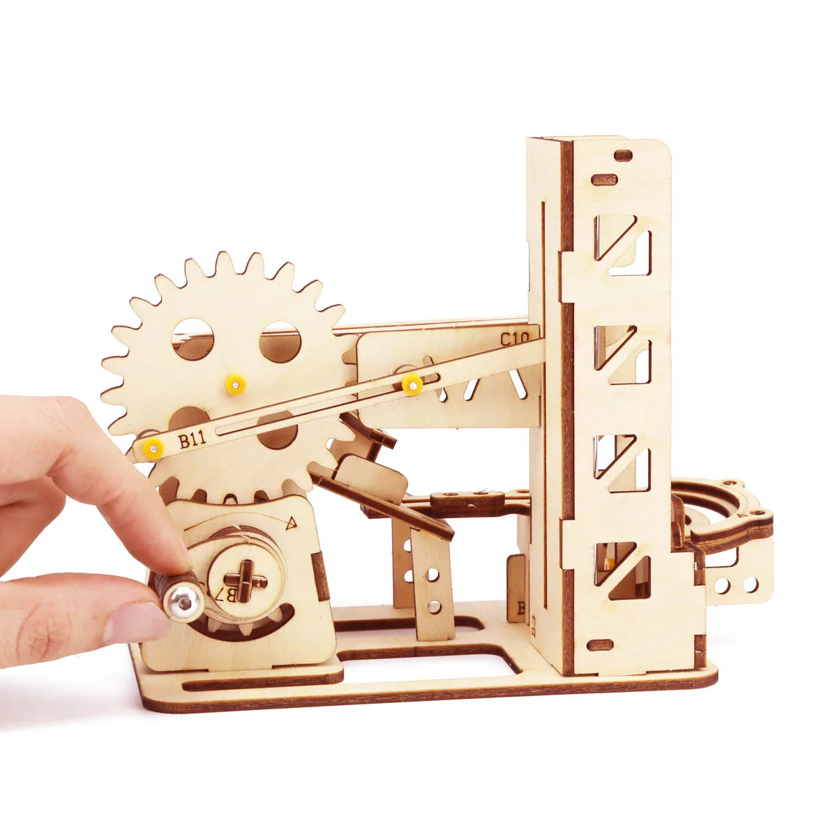 DIY Mechanical Iron Ball Maze  - Running Gear Track 评论和价格
