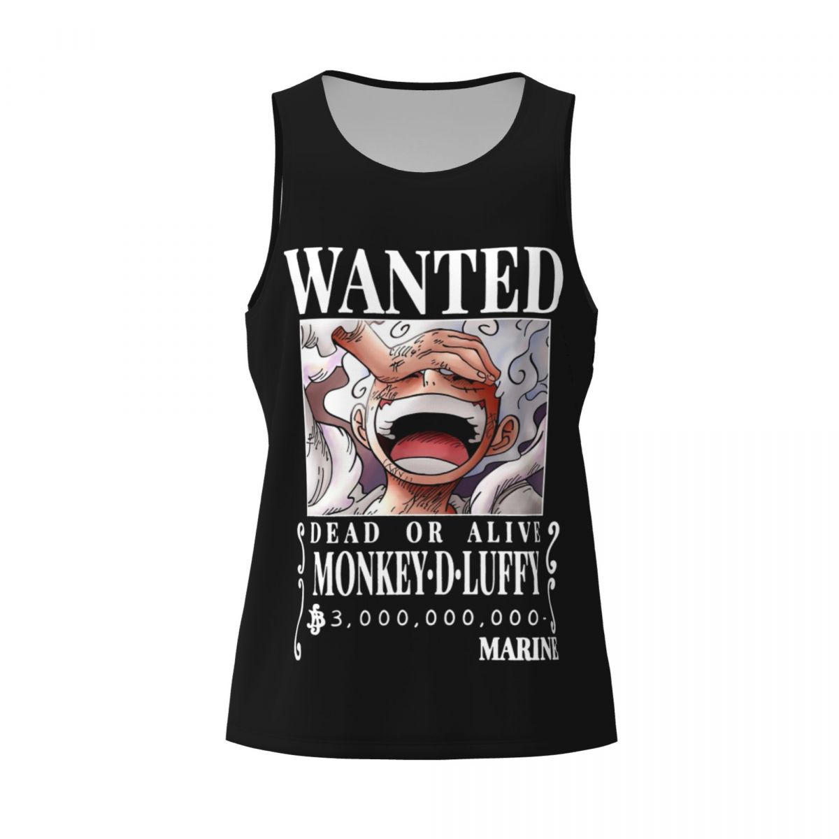 Graphic Luffy Wanted Bounty Ni - Running Gear Tank 评论和价格